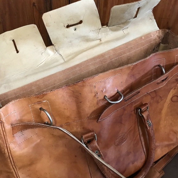 VTG U.S Mail Bag Money Duffle Bag Railroad Overnight Crossbody Bag 1955 RARE!! - Picture 6 of 8